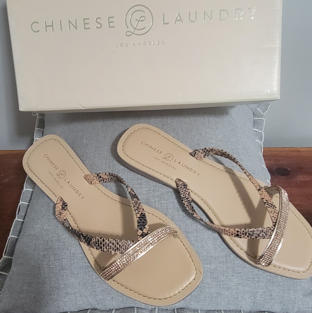 Chinese Laundry Blush Sandels, 9M - Picture 3 of 4